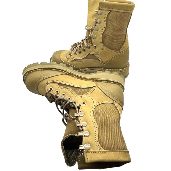 Danner USMC Coyote Hot Weather 8" Mojave Boot Made in USA Man Boy Size 4 New - Picture 8 of 15